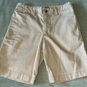 Boys Size 8 POLO Ralph Lauren Khaki Tan Chino Shorts